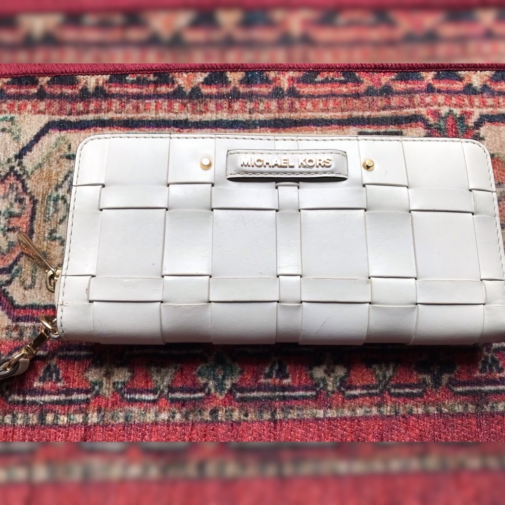 Michael Kors leather wallet
